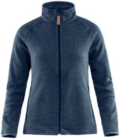 Fjallraven Ovik Fleece Zip Sweater Women's -Skikleding Winkel fjallraven ovik fleece zip sweater women s navy xxs navy 0