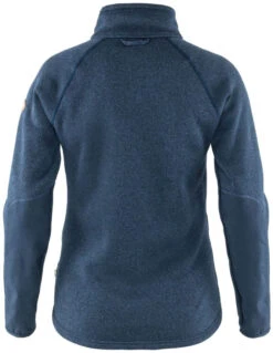 Fjallraven Ovik Fleece Zip Sweater Women's -Skikleding Winkel fjallraven ovik fleece zip sweater women s navy xxs navy 1