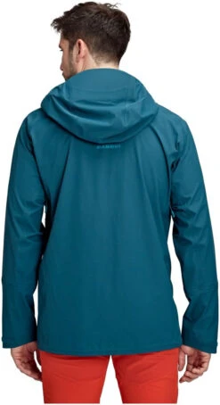 Mammut Masao Hardshell Hooded Jacket Men -Skikleding Winkel mammut masao hs hooded jacket wing teal s wing teal 4
