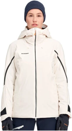 Mammut Nordwand HS Thermo Hooded Jacket Women -Skikleding Winkel mammut nordwand hs thermo hooded jacket women bright white xs bright white 2