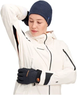 Mammut Nordwand HS Thermo Hooded Jacket Women -Skikleding Winkel mammut nordwand hs thermo hooded jacket women bright white xs bright white 6