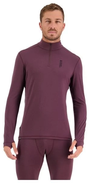 Mons Royale Cascade 1/4 Zip Mons Royale Cascade 1/4 Zip -Skikleding Winkel mons royale cascade 1 4 zip oak 1 1