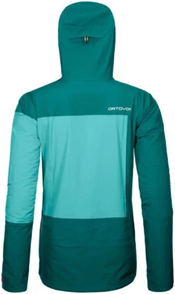 Skikleding Winkel -Skikleding Winkel ortovox deep shell jacket women pacific green s pacific green 1