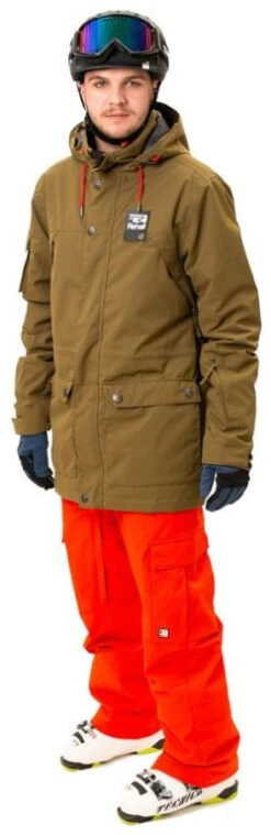 Rehall Goose-R Snowjacket Parka Men -Skikleding Winkel rehall goose r snowjacket parka men military 3