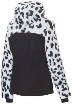 Rehall Maggy-R Snowjacket JR Girls -Skikleding Winkel rehall maggy r snowjacket jr girls white leopard 128 white leopard 1